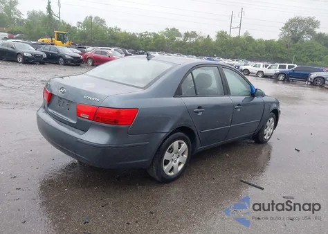 2009 Hyundai Sonata Gls из США, поврежденный, VIN 5NPET46C39H571584